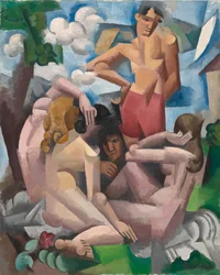 Die Badenden, 1912